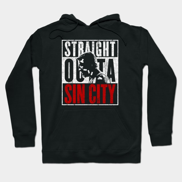 Straight Outta Sin City (Variant) Hoodie by huckblade